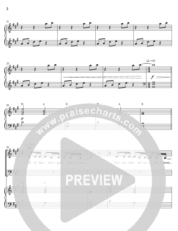 Not To Us (Choral Anthem SATB) Choral Vocal Parts (Prestonwood Choir / Arr. Jonathan Walker)