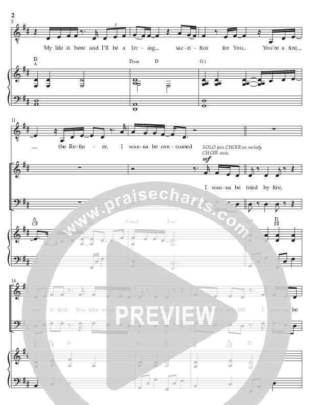 Refiner Chords PDF (Maverick City Music / Steffany Gretzinger) -  PraiseCharts