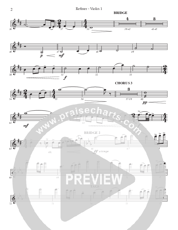 Refiner (Choral Anthem SATB) String Ensemble (Prestonwood Worship / Prestonwood Choir / Arr. Jonathan Walker)