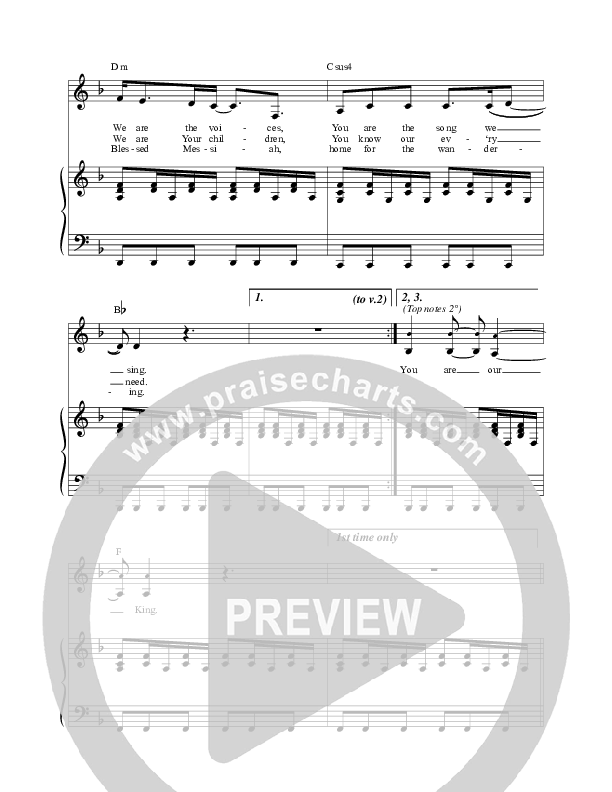 Christ Our King Lead & Piano (Village Lights)