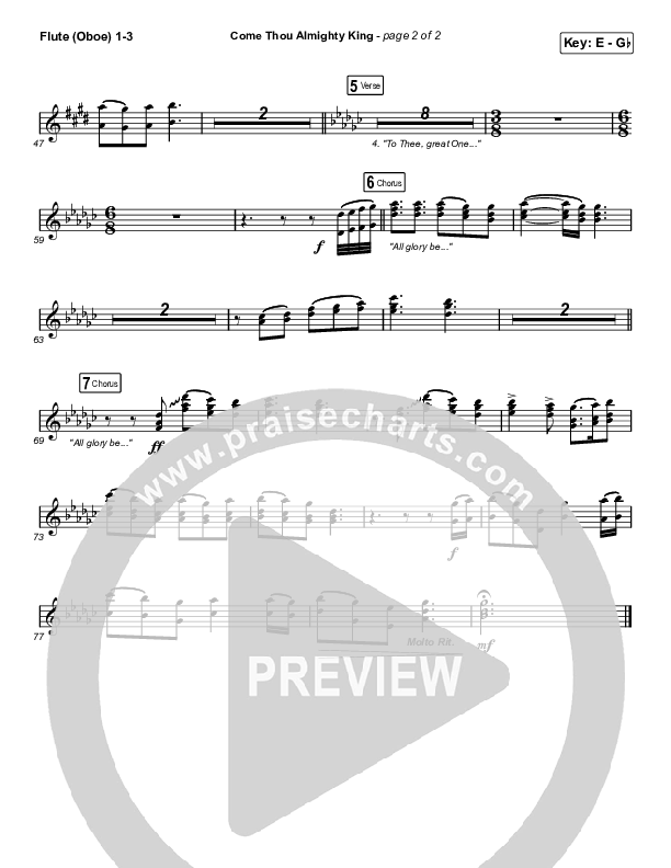 Come Thou Almighty King Wind Pack (Keith & Kristyn Getty)