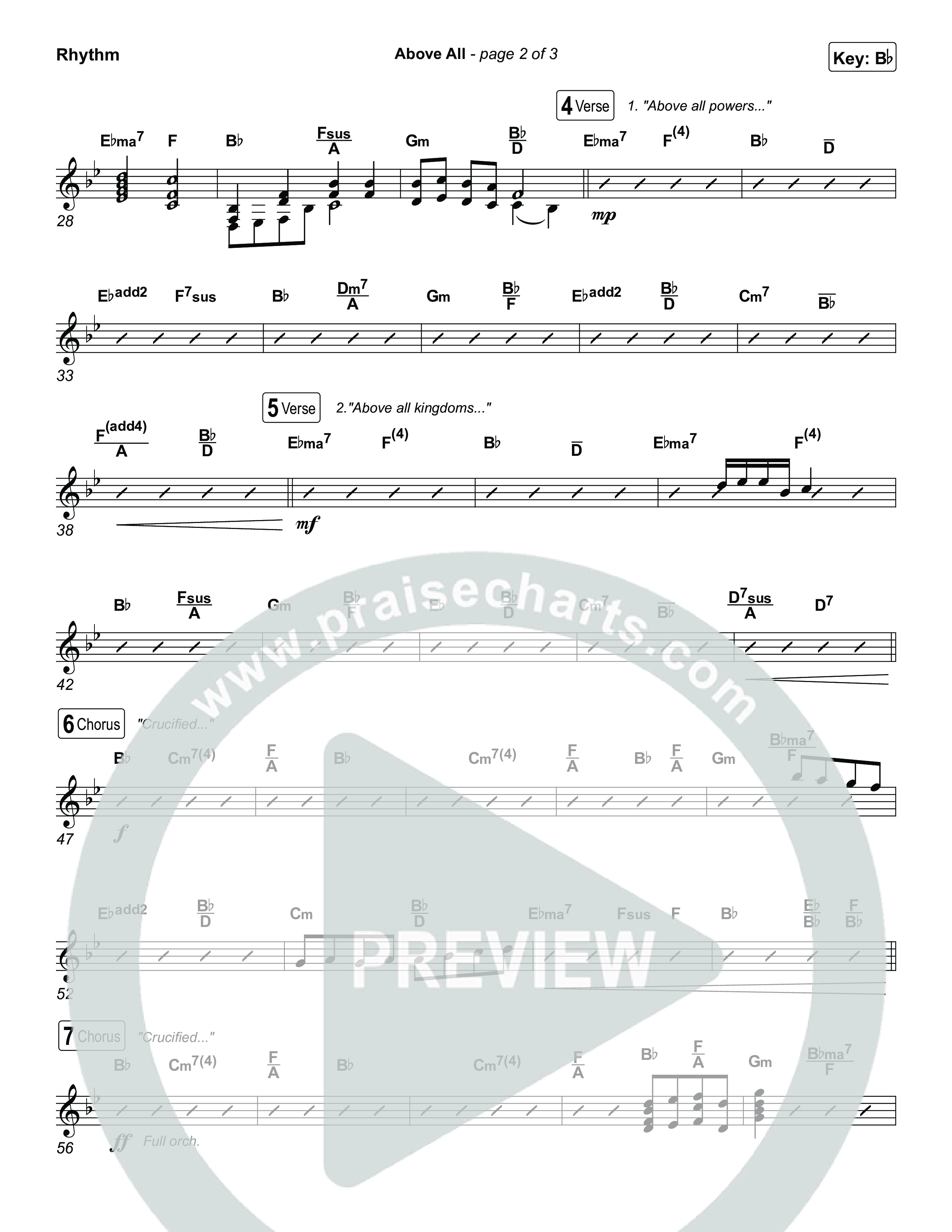 Above All (Live) Rhythm Pack (Michael W. Smith)