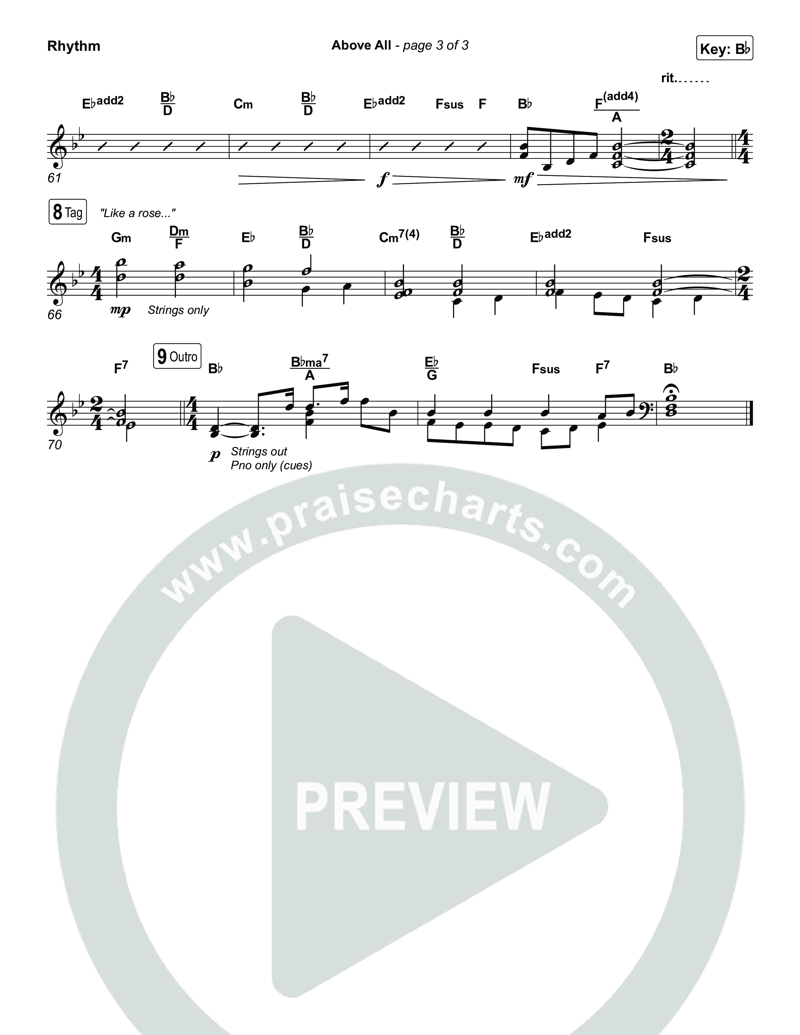 Above All (Live) Rhythm Pack (Michael W. Smith)