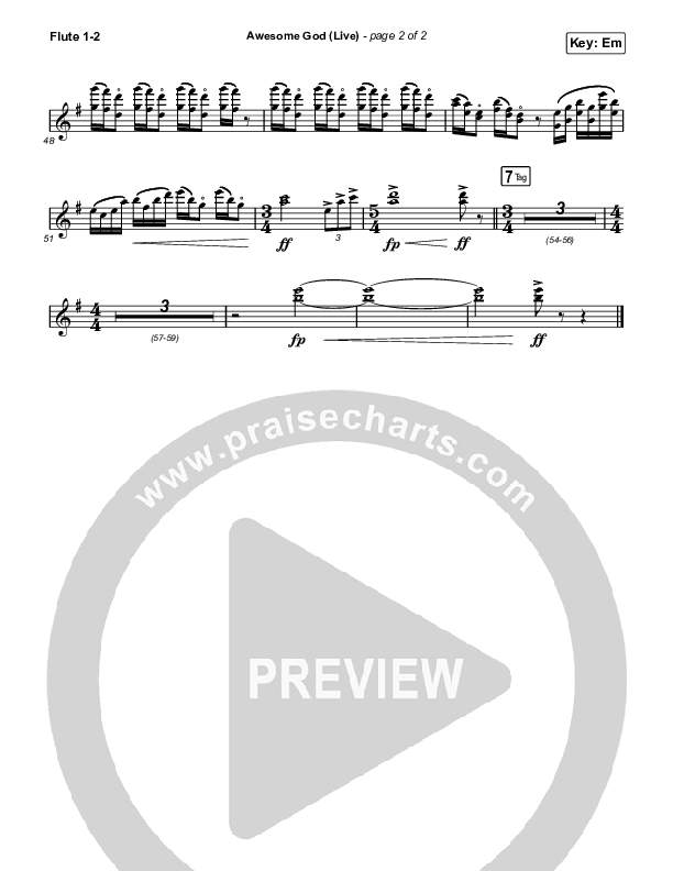 Awesome God (Live) Wind Pack (Michael W. Smith)