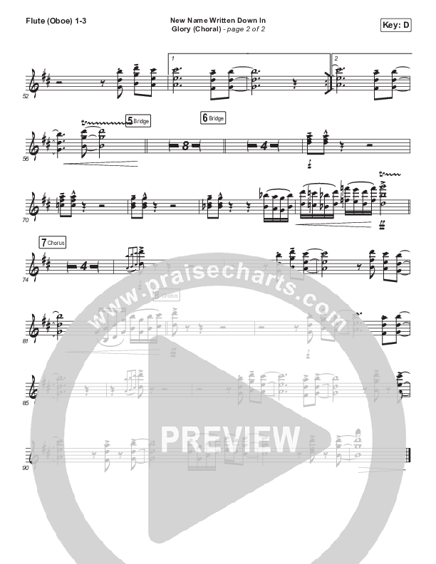 New Name Written Down In Glory (Choral Anthem SATB) Wind Pack (Arr. Luke Gambill / Charity Gayle / David Gentiles)