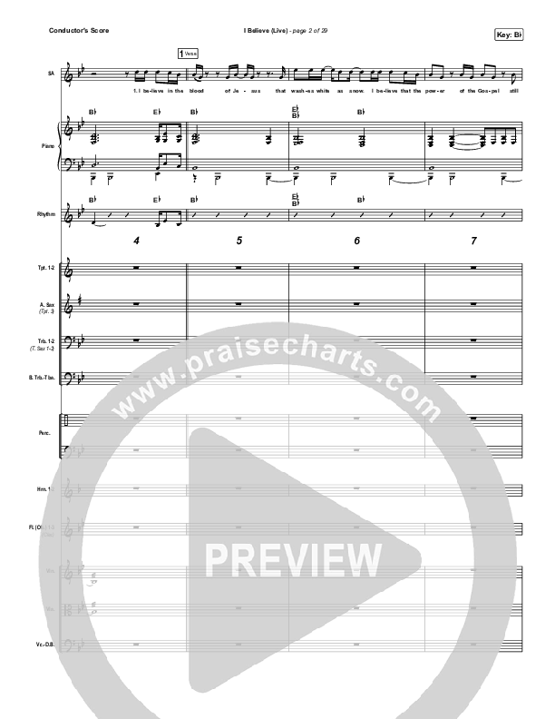 I Believe (Live) Orchestration (Bethel Music / Melissa Helser / Jonathan David Helser)