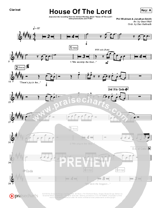 House Of The Lord Wind Pack (Vertical Worship)