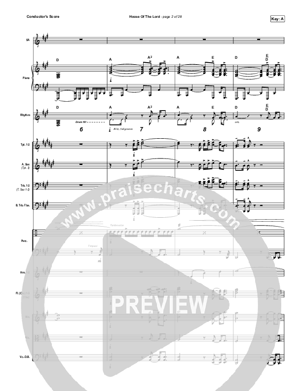 House Of The Lord Orchestration (Vertical Worship)