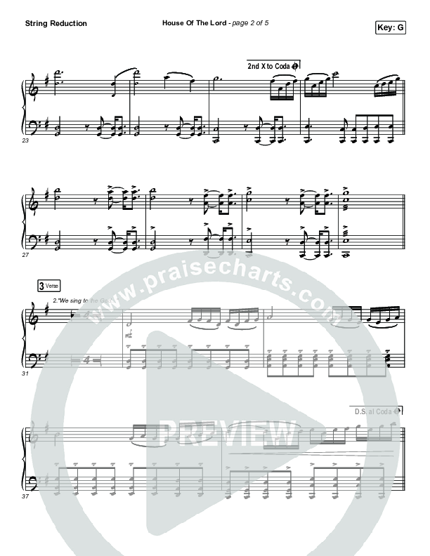 House Of The Lord String Pack (Vertical Worship)