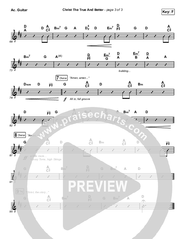 Christ The True And Better Acoustic Guitar (Matt Boswell / Matt Papa)