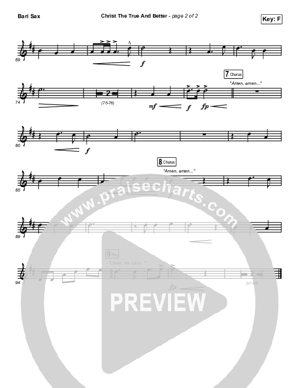 Christ The True And Better Bari Sax (Matt Boswell / Matt Papa)