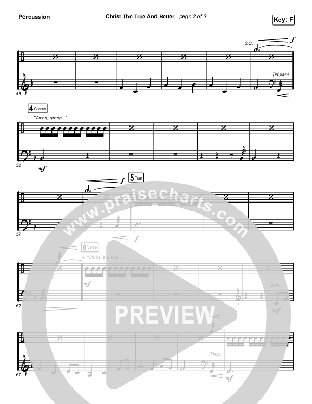 Christ The True And Better Percussion (Matt Boswell / Matt Papa)