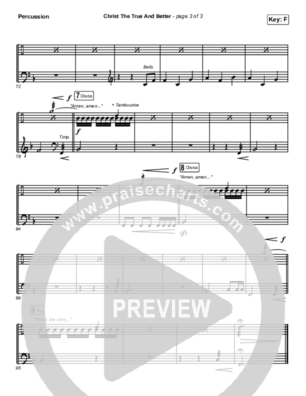 Christ The True And Better Percussion (Matt Boswell / Matt Papa)