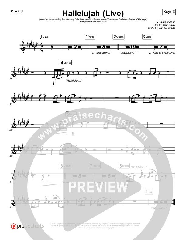 Hallelujah (Live) Wind Pack (Chris Tomlin / Blessing Offor)