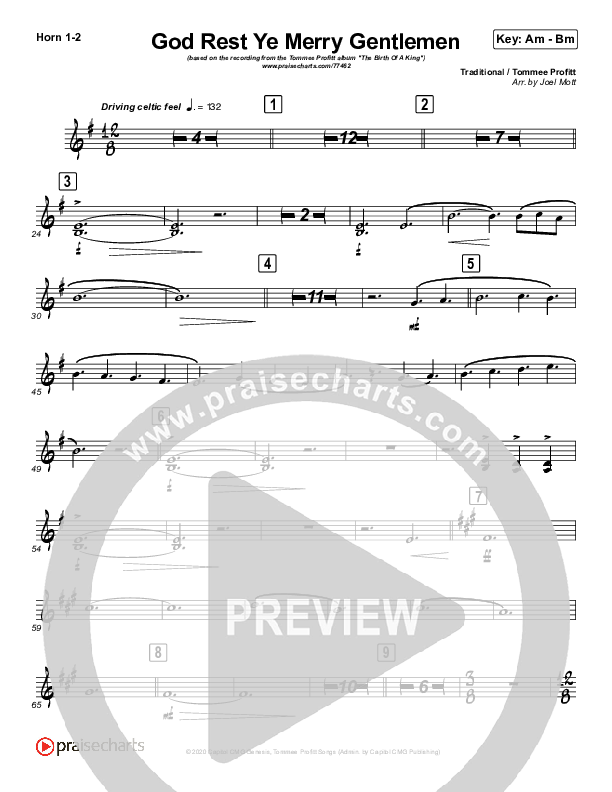 God Rest Ye Merry Gentlemen (Instrumental) Brass Pack (Tommee Profitt / Tina Guo)