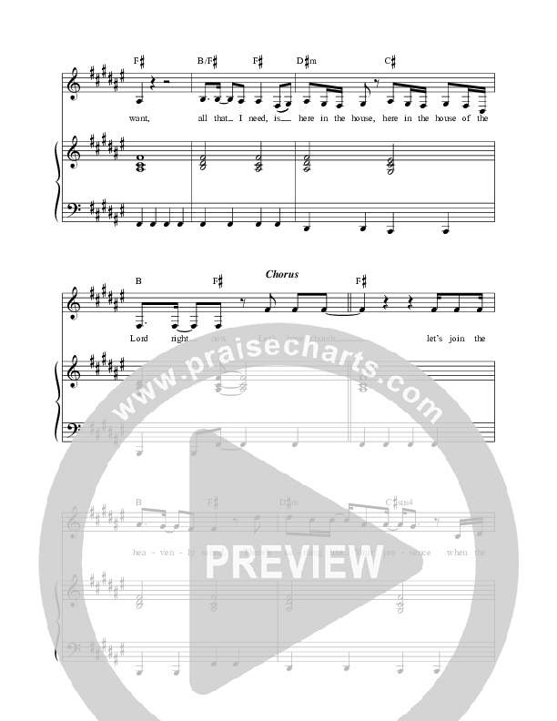 Let's Have Church (Live) Lead & Piano (Thrive Worship)