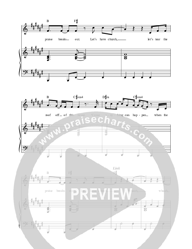 Let's Have Church (Live) Lead & Piano (Thrive Worship)