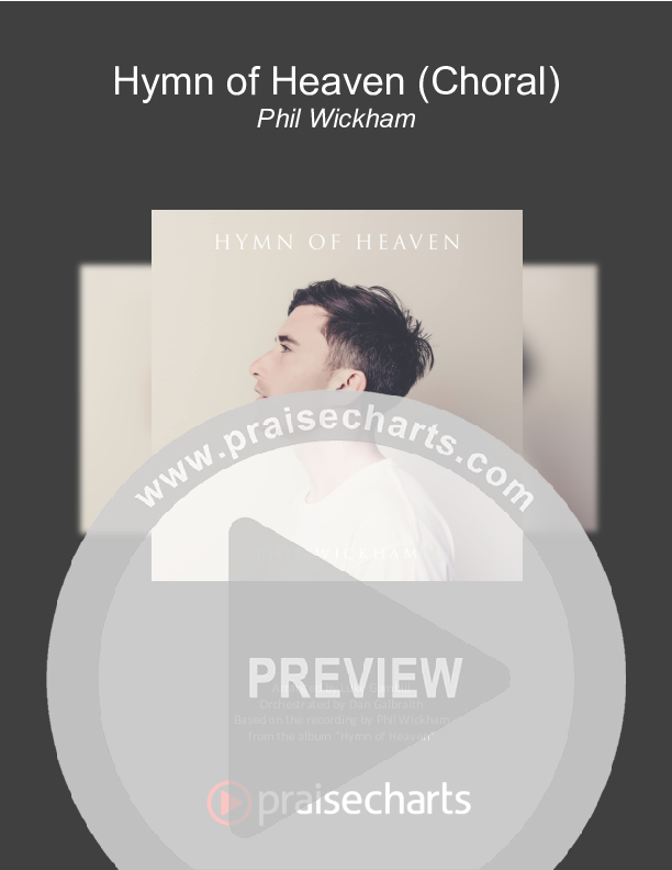 Hymn Of Heaven (Choral Anthem SATB) Orchestration (Phil Wickham / Arr. Luke Gambill)