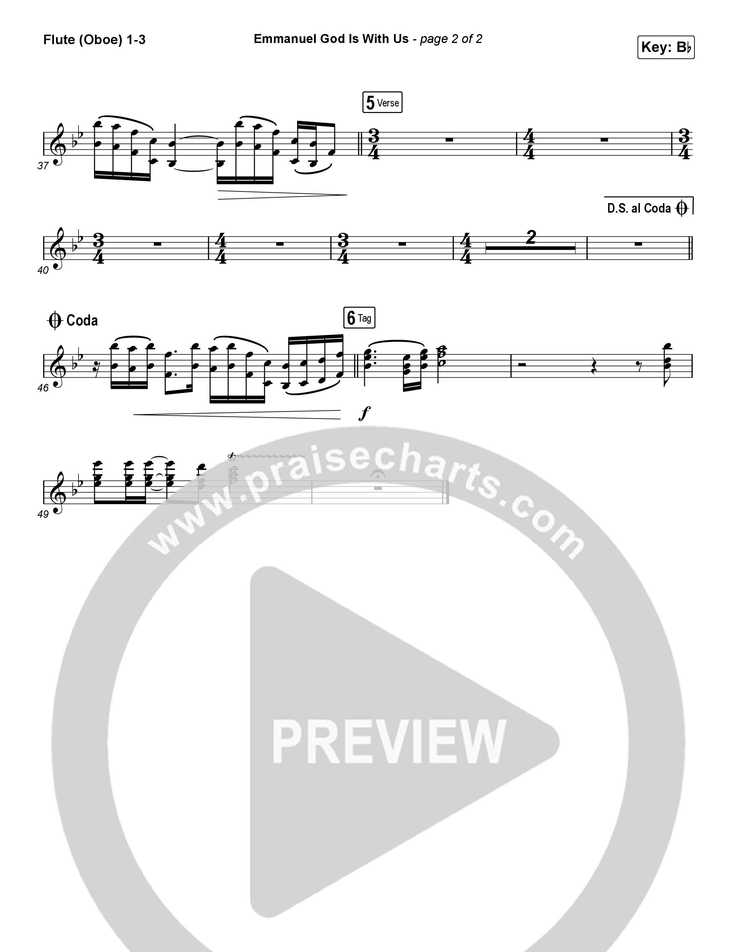 Emmanuel God With Us (Choral Anthem SATB) Wind Pack (Chris Tomlin / Arr. Luke Gambill)