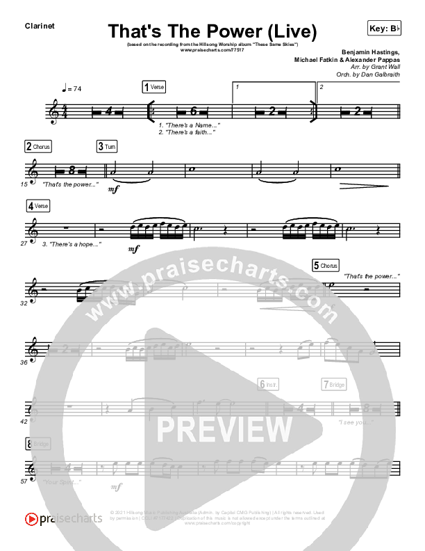 That's The Power (Live) Wind Pack (Hillsong Worship)