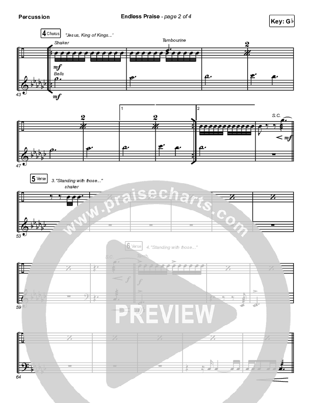 Endless Praise Percussion (Charity Gayle)