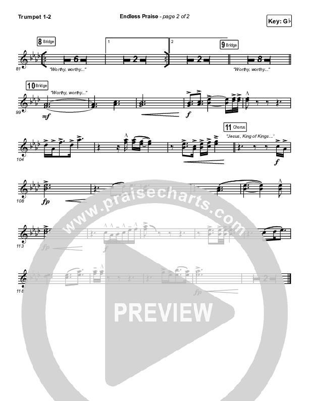 Endless Praise Trumpet 1,2 (Charity Gayle)