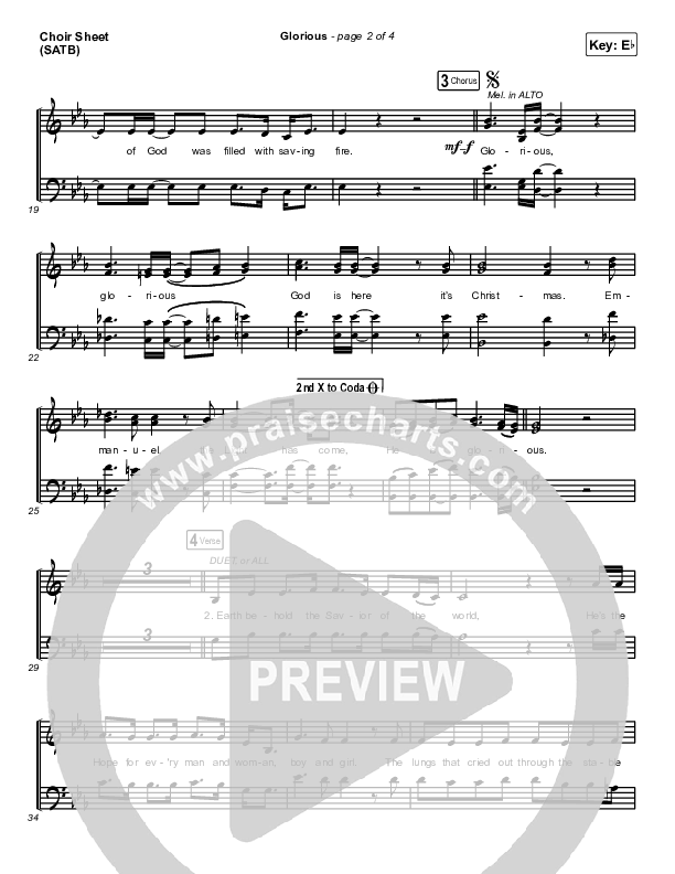 Glorious Choir Vocals (SATB) (We The Kingdom)