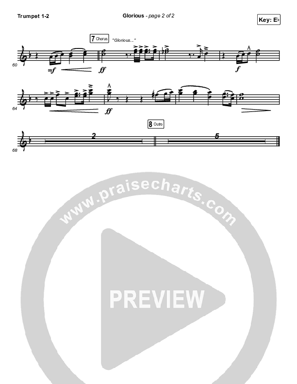 Glorious Trumpet 1,2 (We The Kingdom)