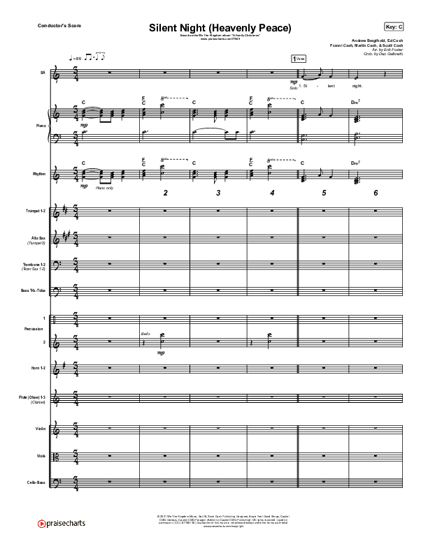 Silent Night (Heavenly Peace) Orchestration (We The Kingdom / Dante Bowe / Maverick City Music)