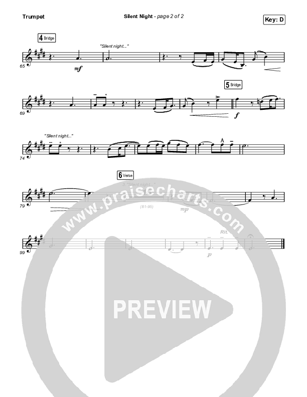 Silent Night Trumpet (Zach Williams)