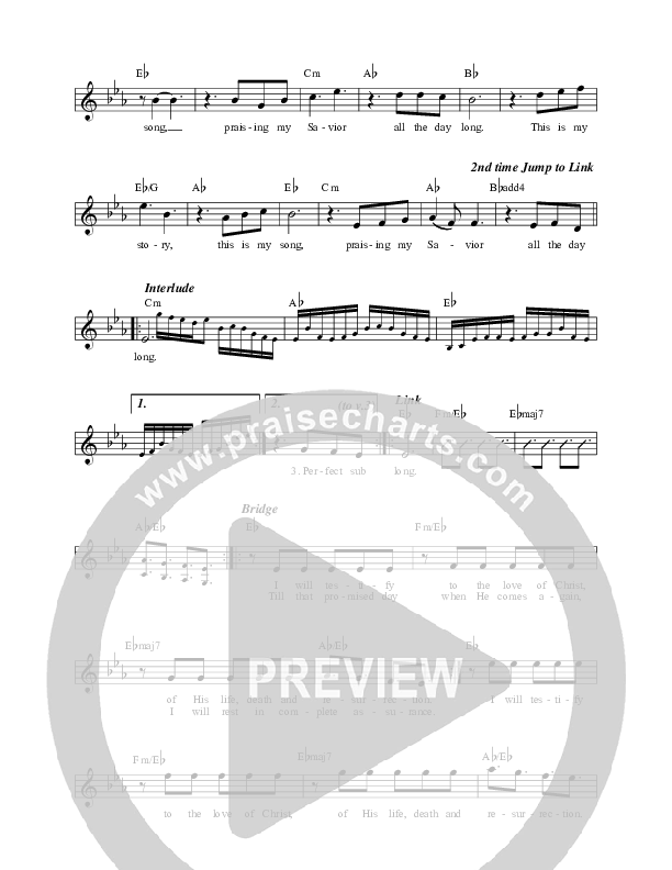 Blessed Assurance Lead Sheet (Celtic Worship)