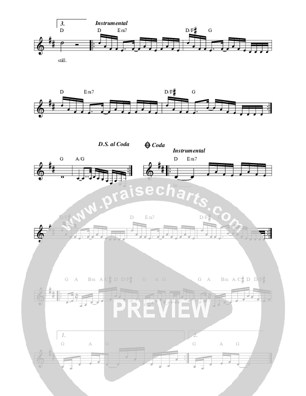 Psalm 23 Lead Sheet (Celtic Worship)