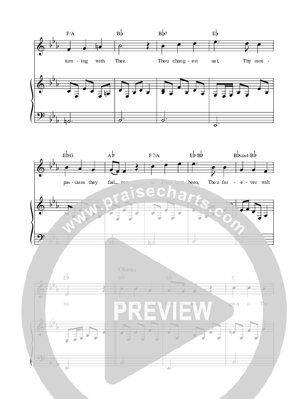 Great Is Thy Faithfulness / How He Loves Piano/Vocal (SATB) (Celtic Worship)