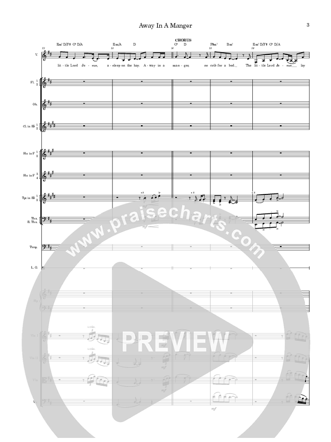 Away In a Manger Orchestration (Highlands Worship)