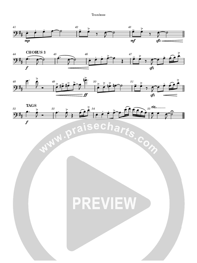 Away In a Manger Trombone (Highlands Worship)