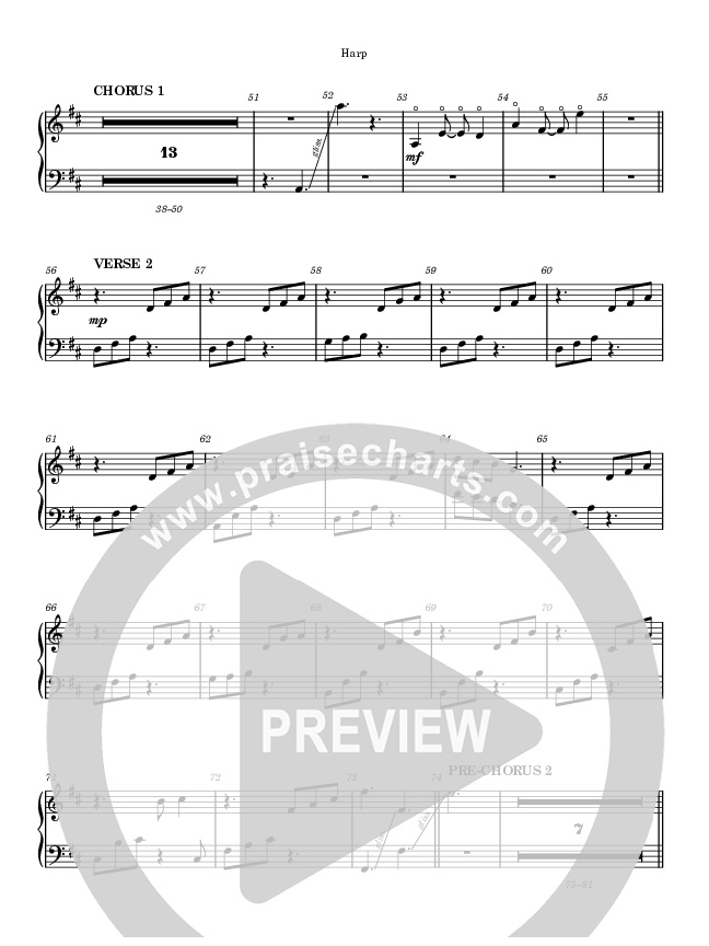 O Holy Night Harp (Highlands Worship)