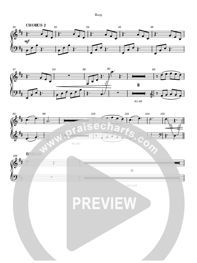 O Holy Night Harp (Highlands Worship)