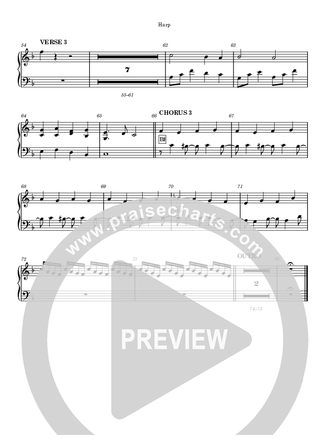 O Come All Ye Faithful Harp (Highlands Worship)