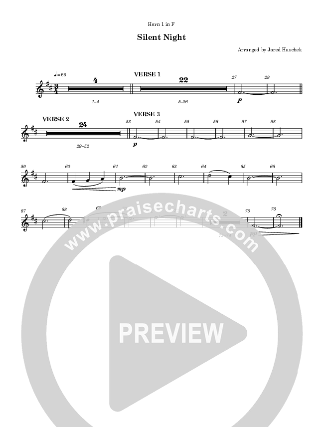 Silent Night French Horn 1 (Highlands Worship)