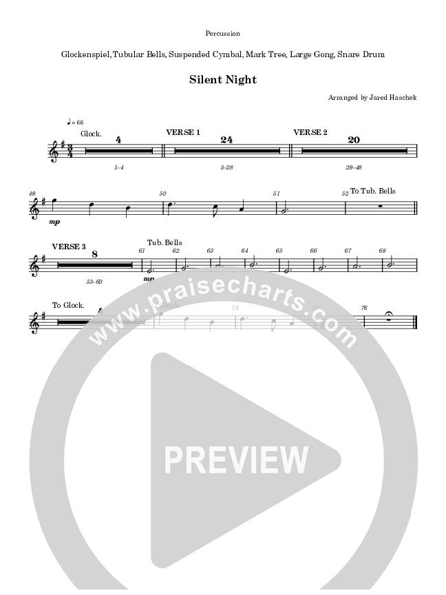 Silent Night Percussion (Highlands Worship)