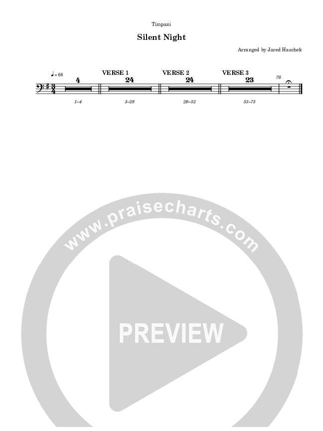 Silent Night Timpani (Highlands Worship)