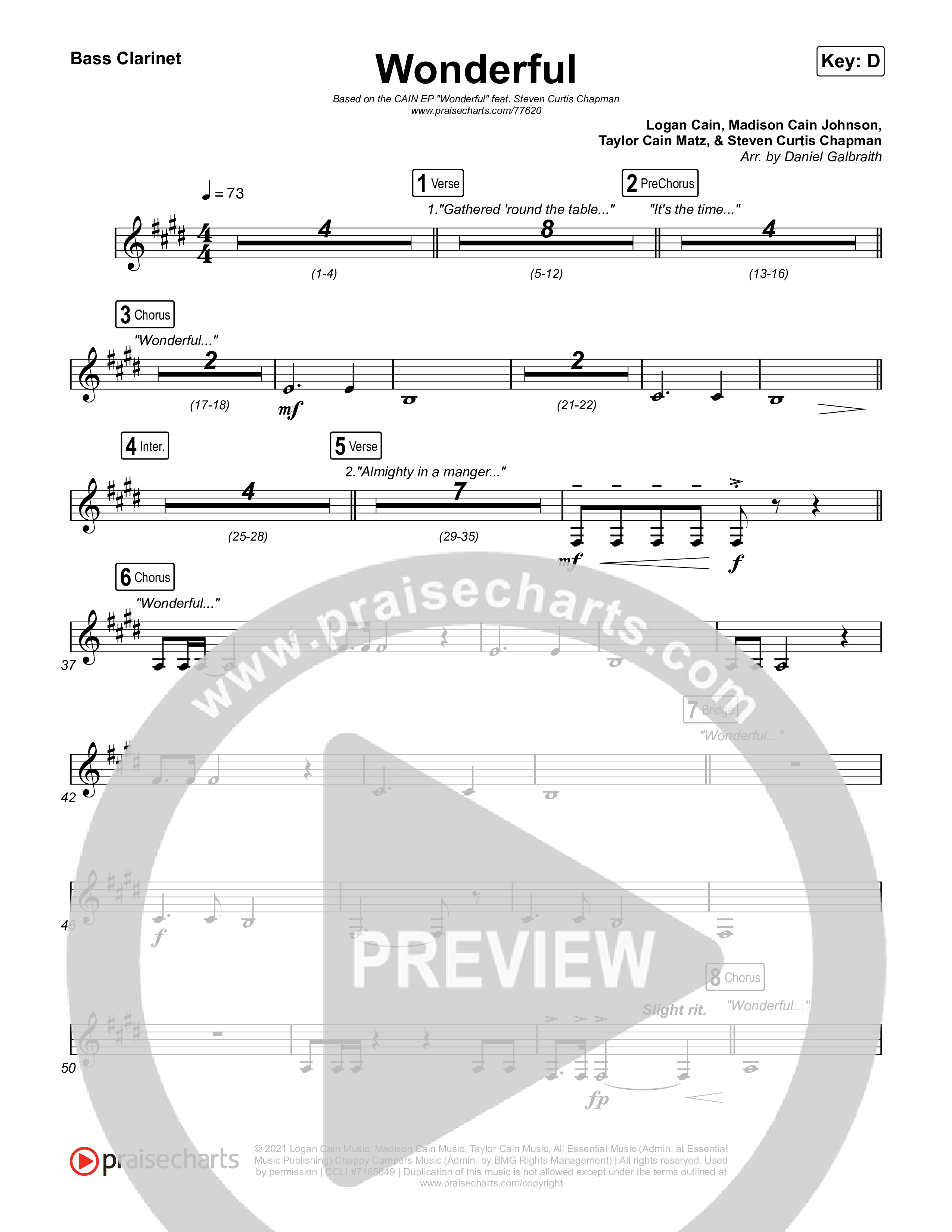 Wonderful Clarinet 1,2 (CAIN)