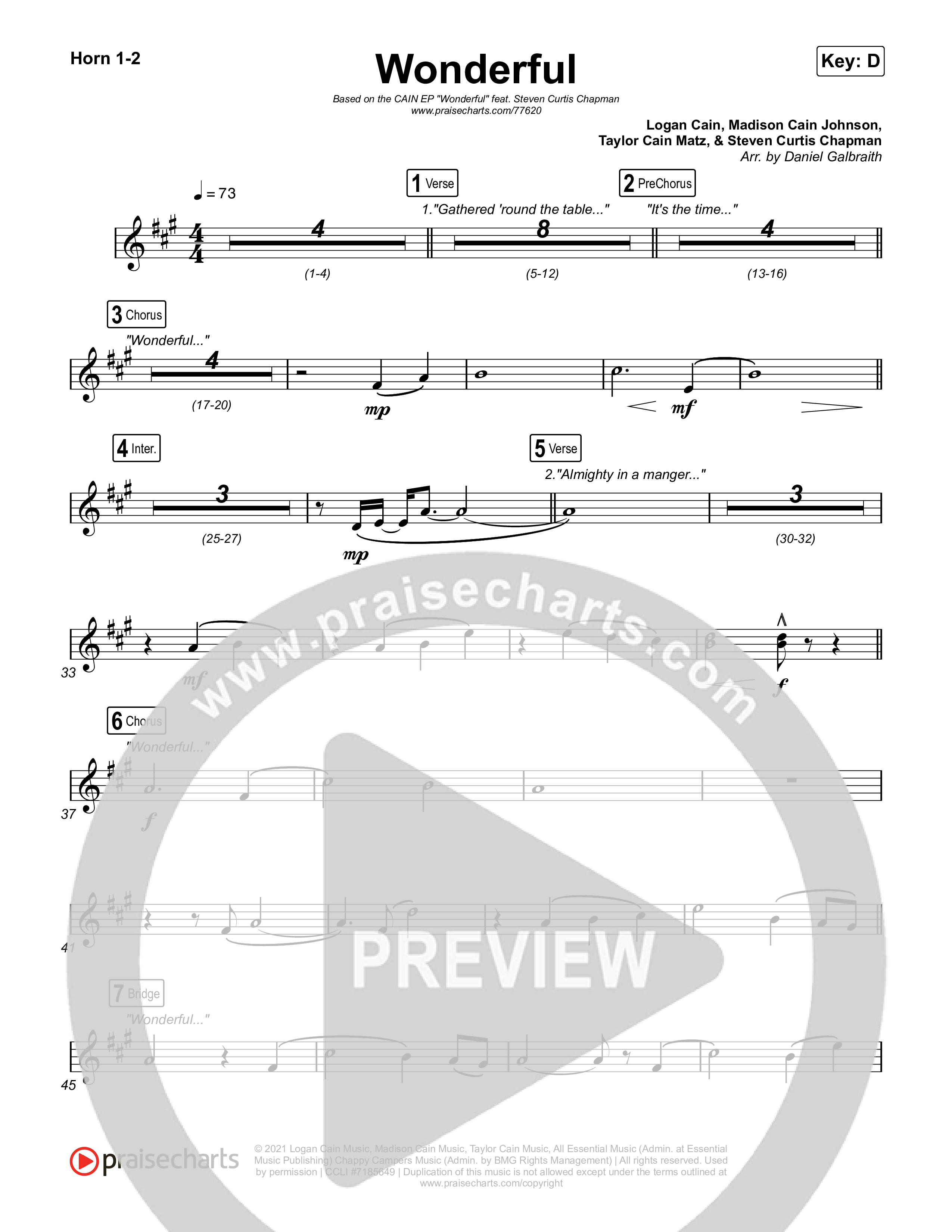 Wonderful French Horn 1,2 (CAIN)