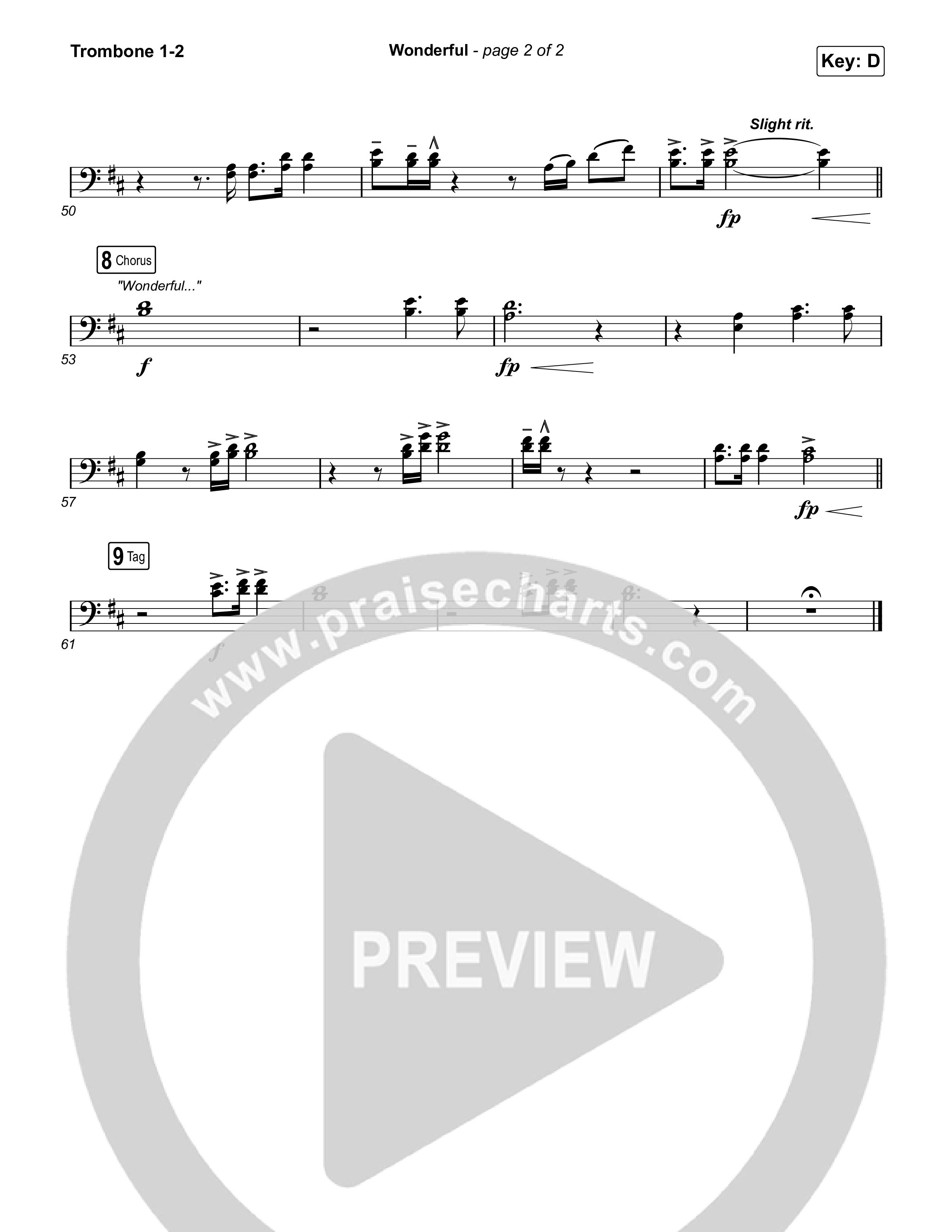 Wonderful Trombone 1/2 (CAIN)