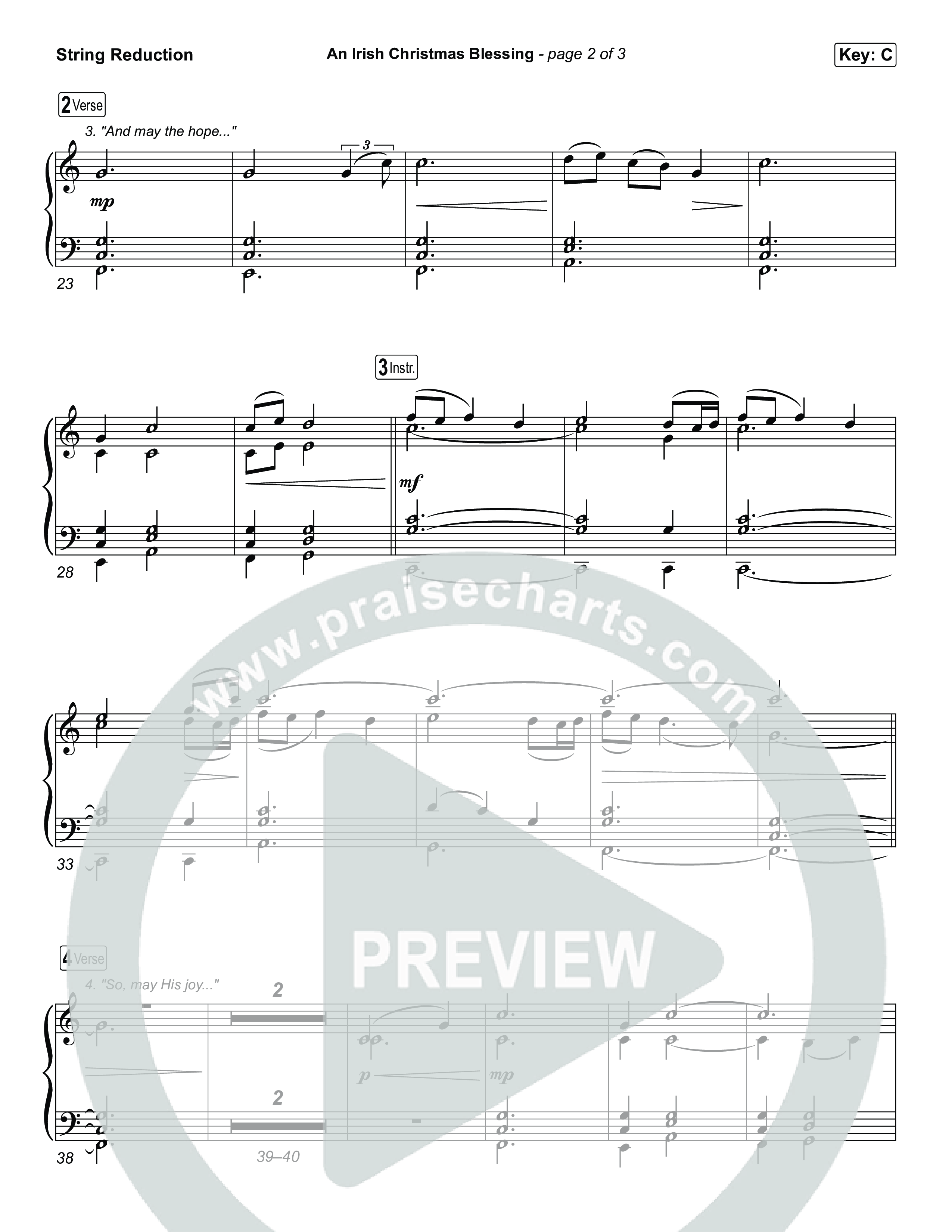 An Irish Christmas Blessing String Reduction (Life.Church Worship)