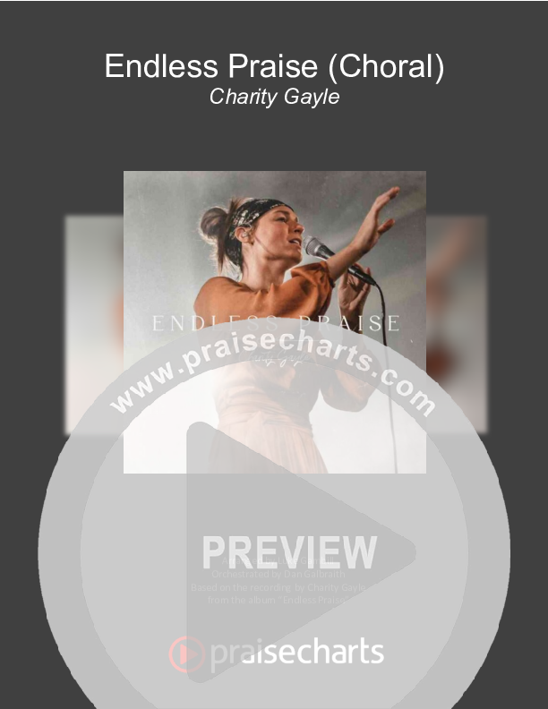 Endless Praise (Choral Anthem SATB) Cover Sheet (Arr. Luke Gambill / Charity Gayle)