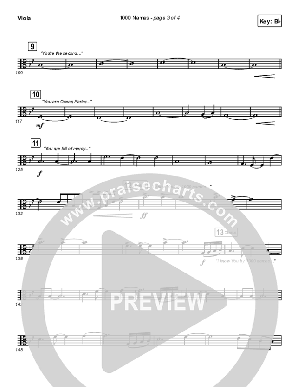 1000 Names Viola (Sean Curran)