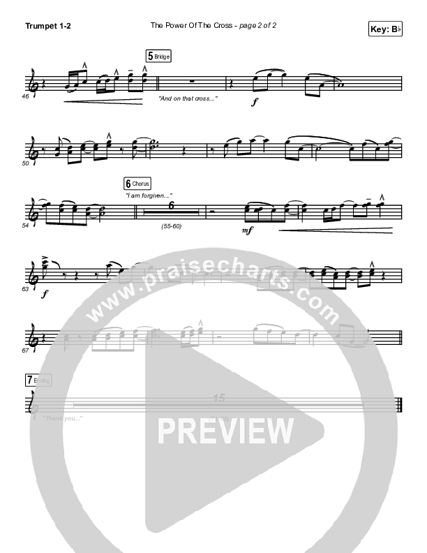 The Power Of The Cross Trumpet 1,2 (Casting Crowns)