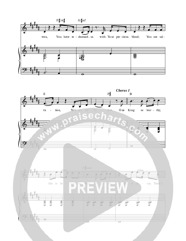 This Is Jesus Lead & Piano (Gas Street Music)