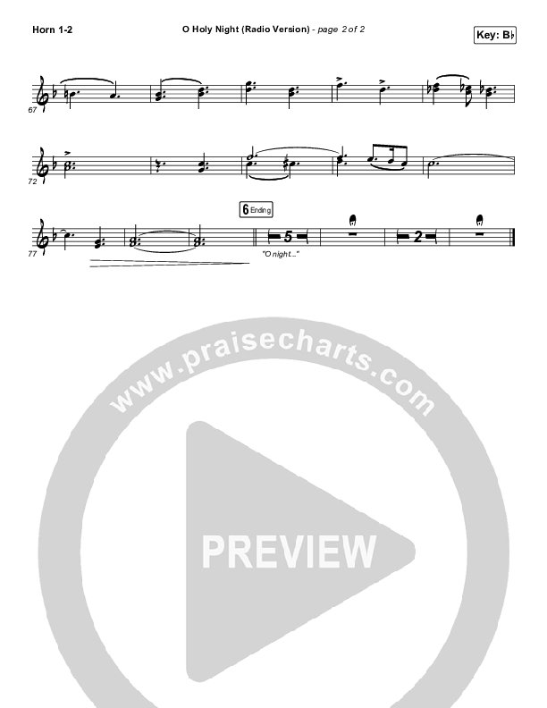 O Holy Night (Radio) Brass Pack (Crowder / Passion)